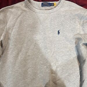 Polo by Ralph Lauren Gray Crewneck Sweater
